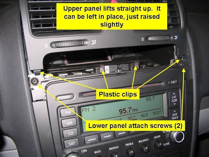 06 TDI Stereo Front/Rear Balance Fix Procedure - TDIClub Forums